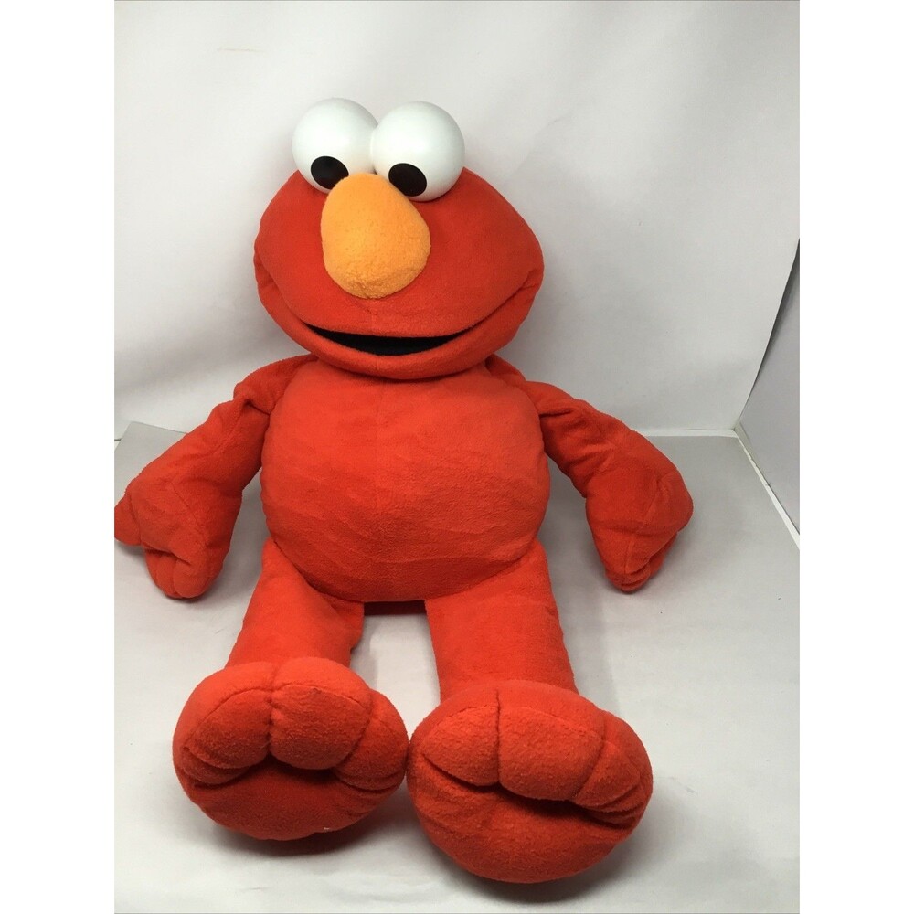Fisher Price Big Book Elmo 28" Plush Sesame Street Workshop 83398 2002 Mattel